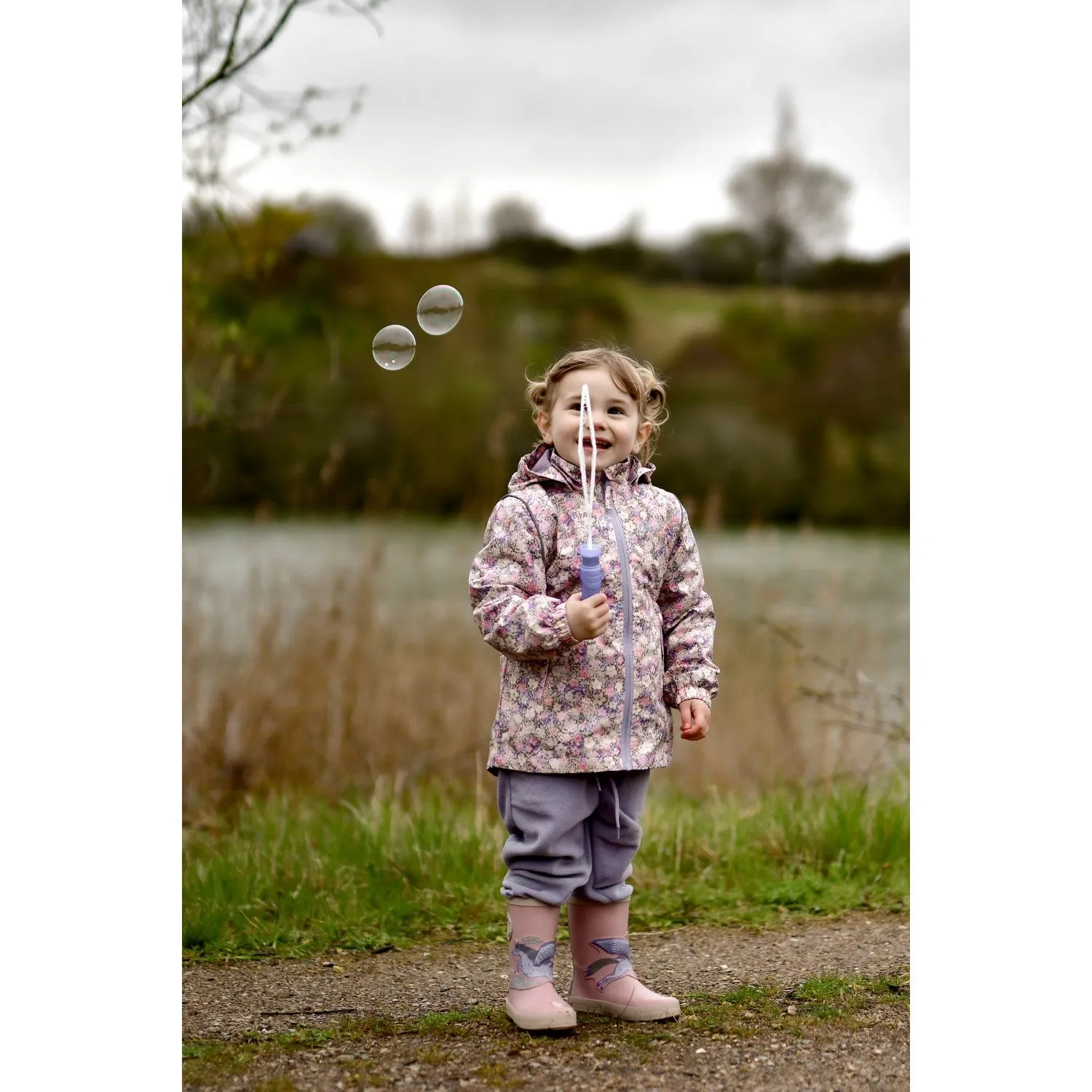 Mikk-Line Lavender Aura Summer Jacket AOP Sleek Fit Comb