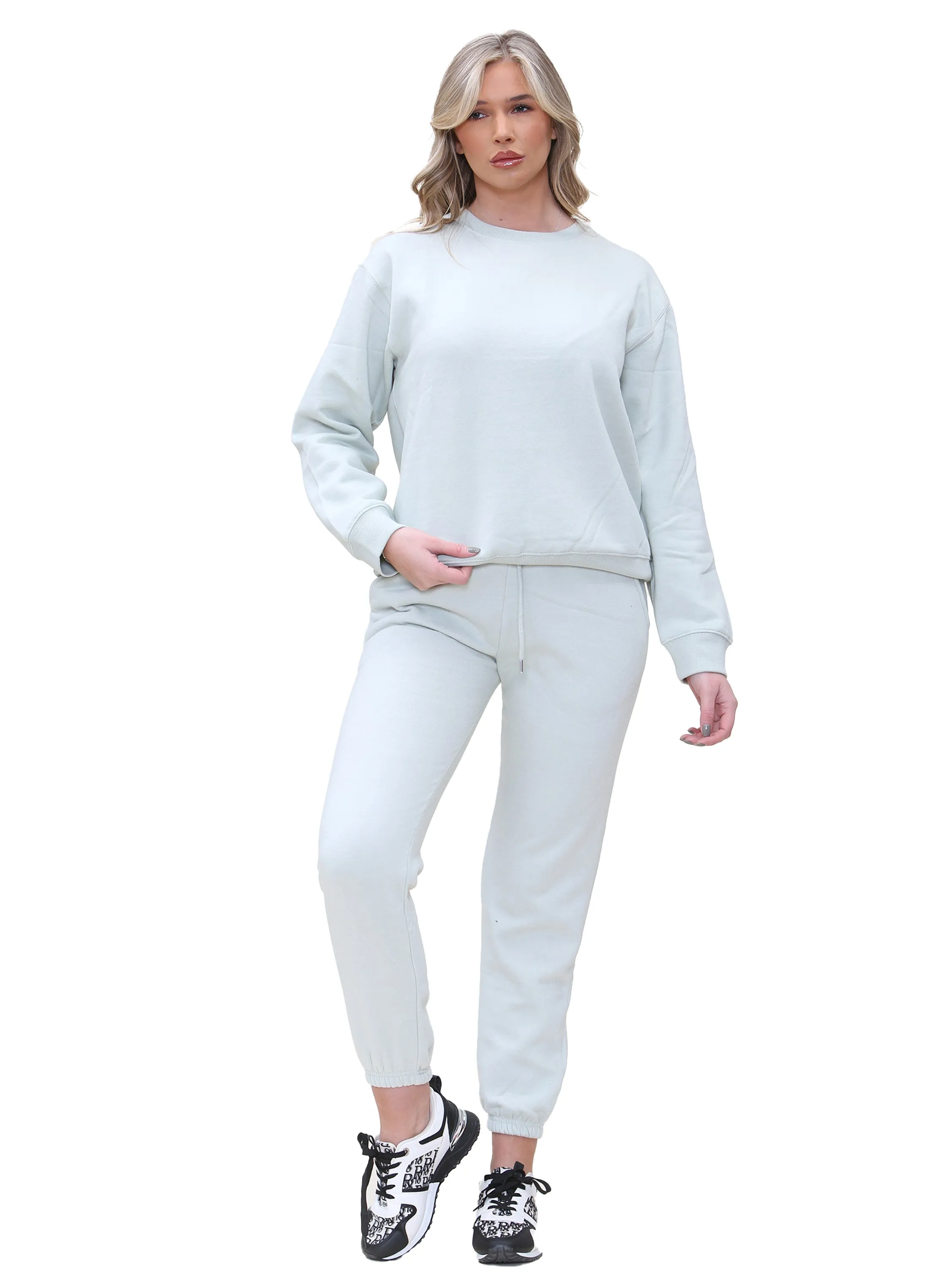 gold QuickCompressionRecovery Enzo | Womens Crew Neck Sweatshirt Tracksuit