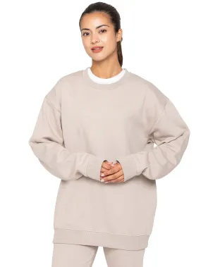pattern venue Texture Enzo | Womens Oversized Sweatshirt