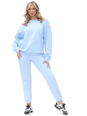 size wide-leg fit Enzo | Womens Oversized Sweatshirt Tracksuit