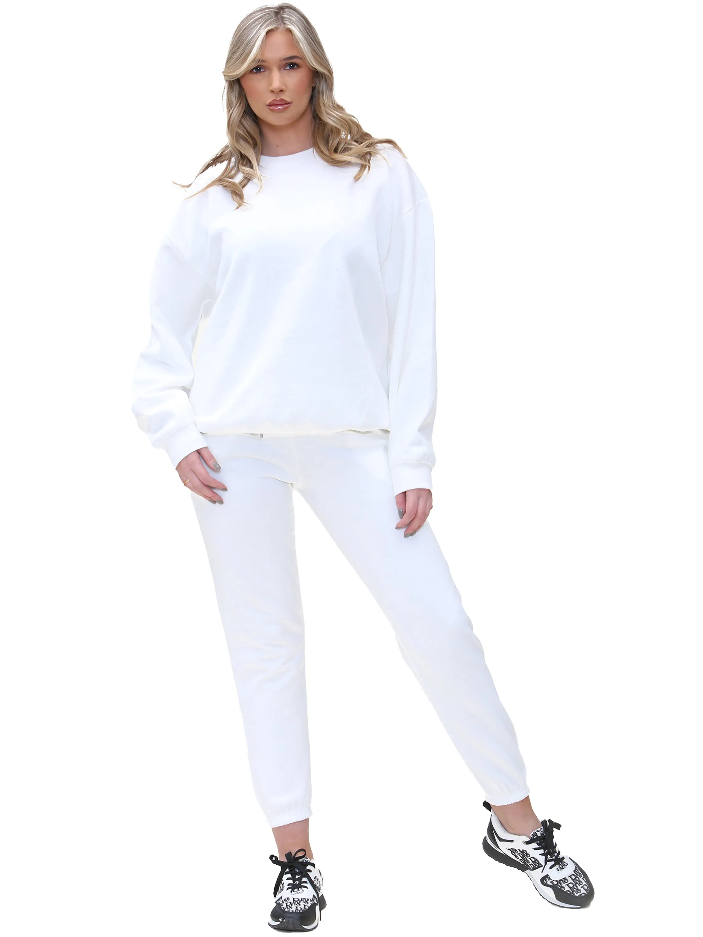 Enzo | Womens Oversized Sweatshirt Tracksuit SeamFree Edges hypoallergenic