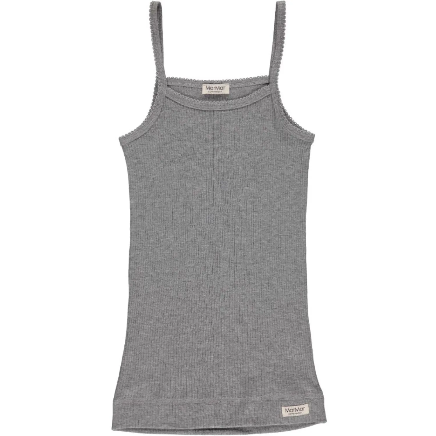 MarMar Modal Underwear Sleeveless 2-Pack (grey melange) Flexible Back Panel Daily Wear