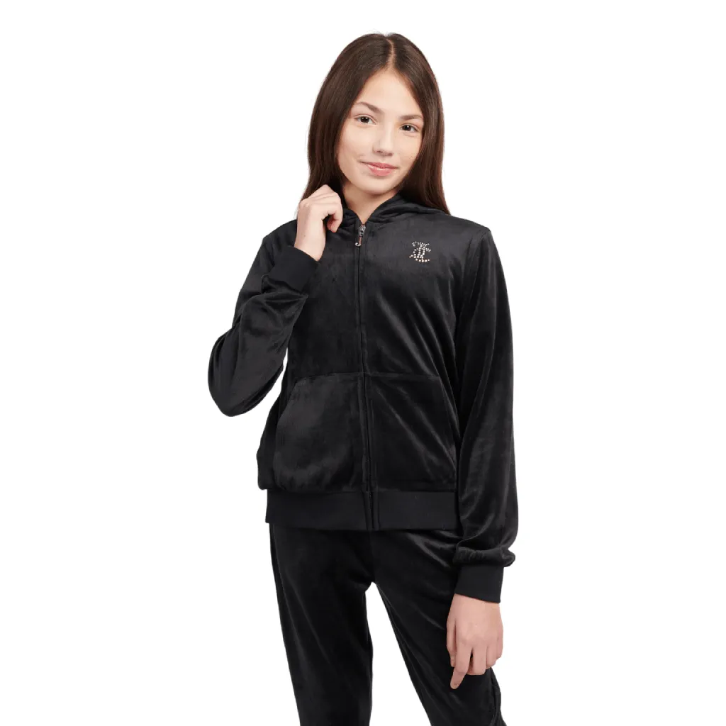 Juicy Couture Diam FZ BC Tracksuit Junior Comfortable
