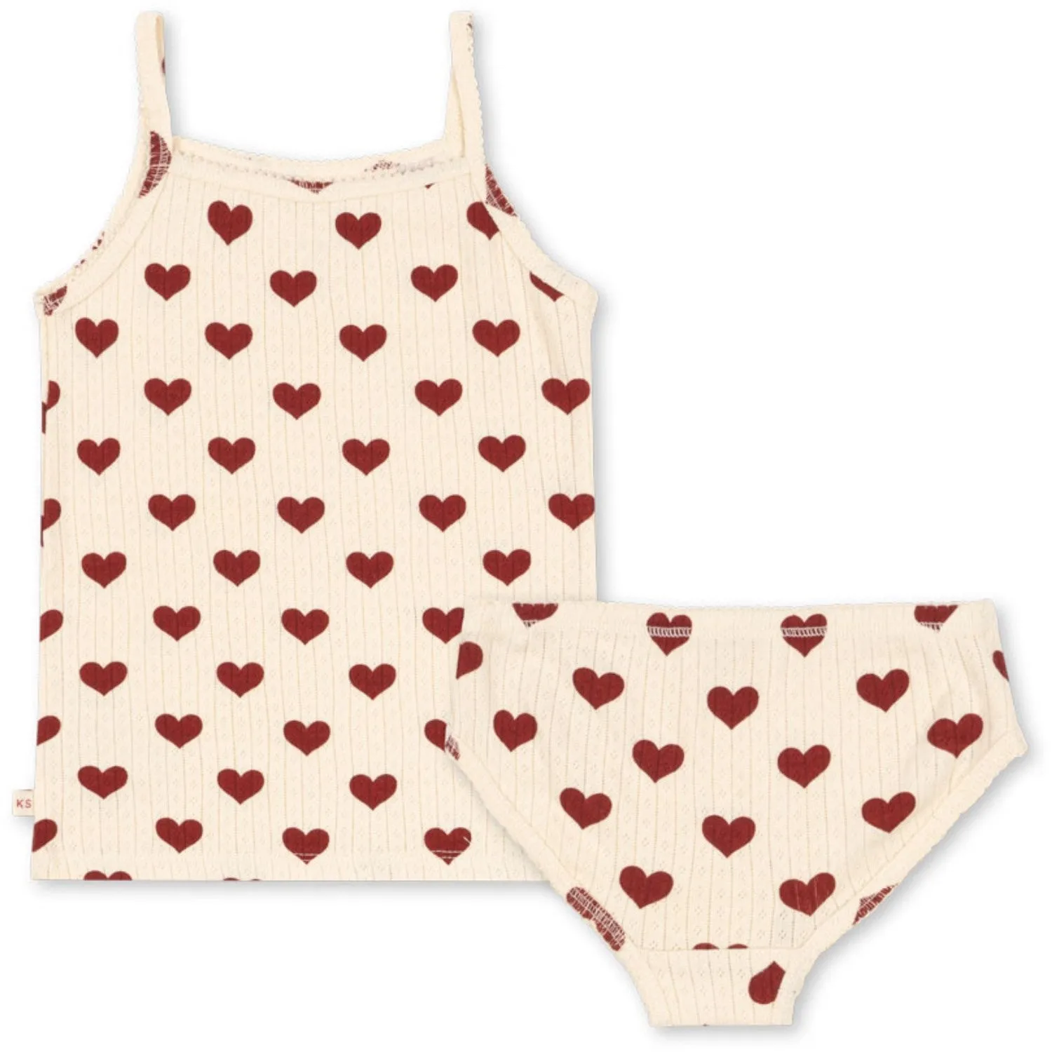 commitment Friction Reduction Tech Konges Sl?jd Amour Rouge Minnie Underwear Gots