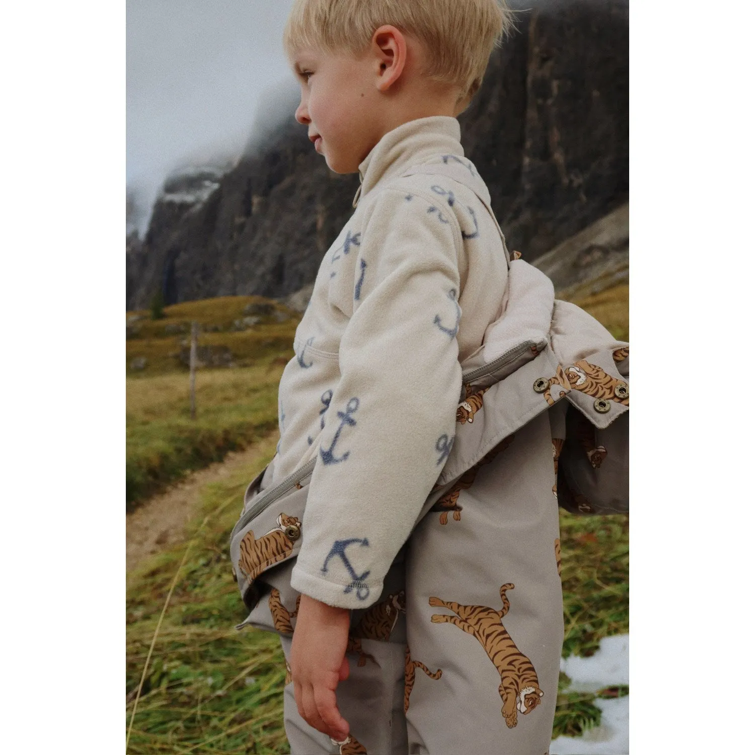 Daily Layers Durable Outfit Konges Sl?jd Ancher Tavi Fleece Sweatshirt Grs