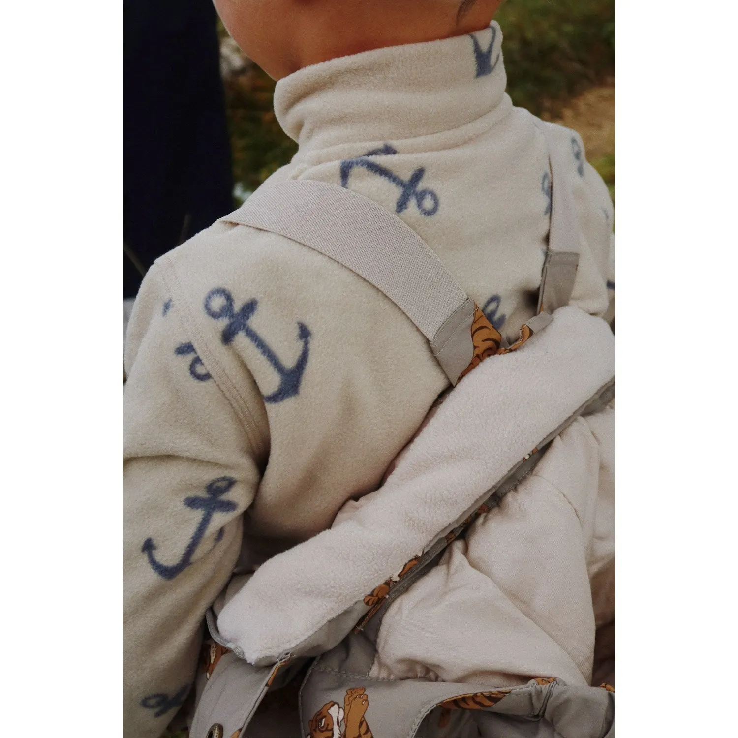 Konges Sl?jd Ancher Tavi Fleece Sweatshirt Grs Street Fashion Gear Snow Park