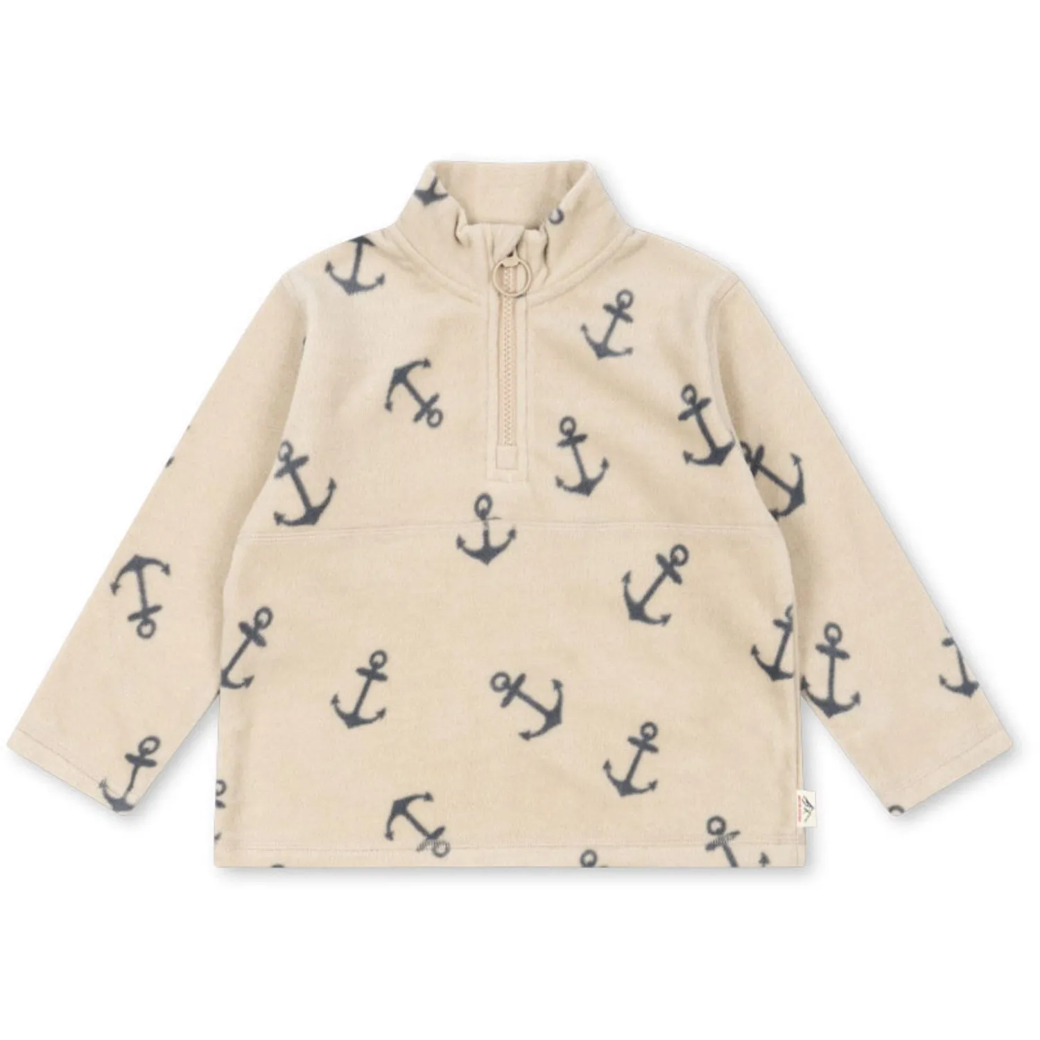 Konges Sl?jd Ancher Tavi Fleece Sweatshirt Grs Soft Core