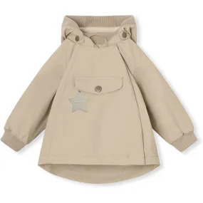 MINI A TURE WAI Spring Jacket w/Fleece Lining Sesame WindproofConstruction Microfiber Technology
