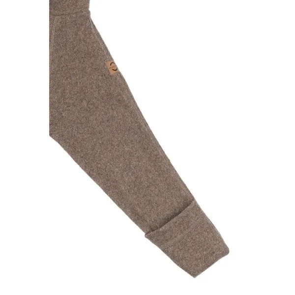 Mikk-Line Cotton Fleece Jacket Melange Denver Backyard Chill