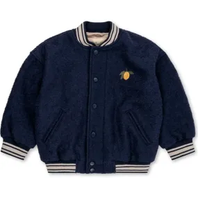 Konges Sl?jd Lau Bomber Jacket Dark Navy Lose countryside