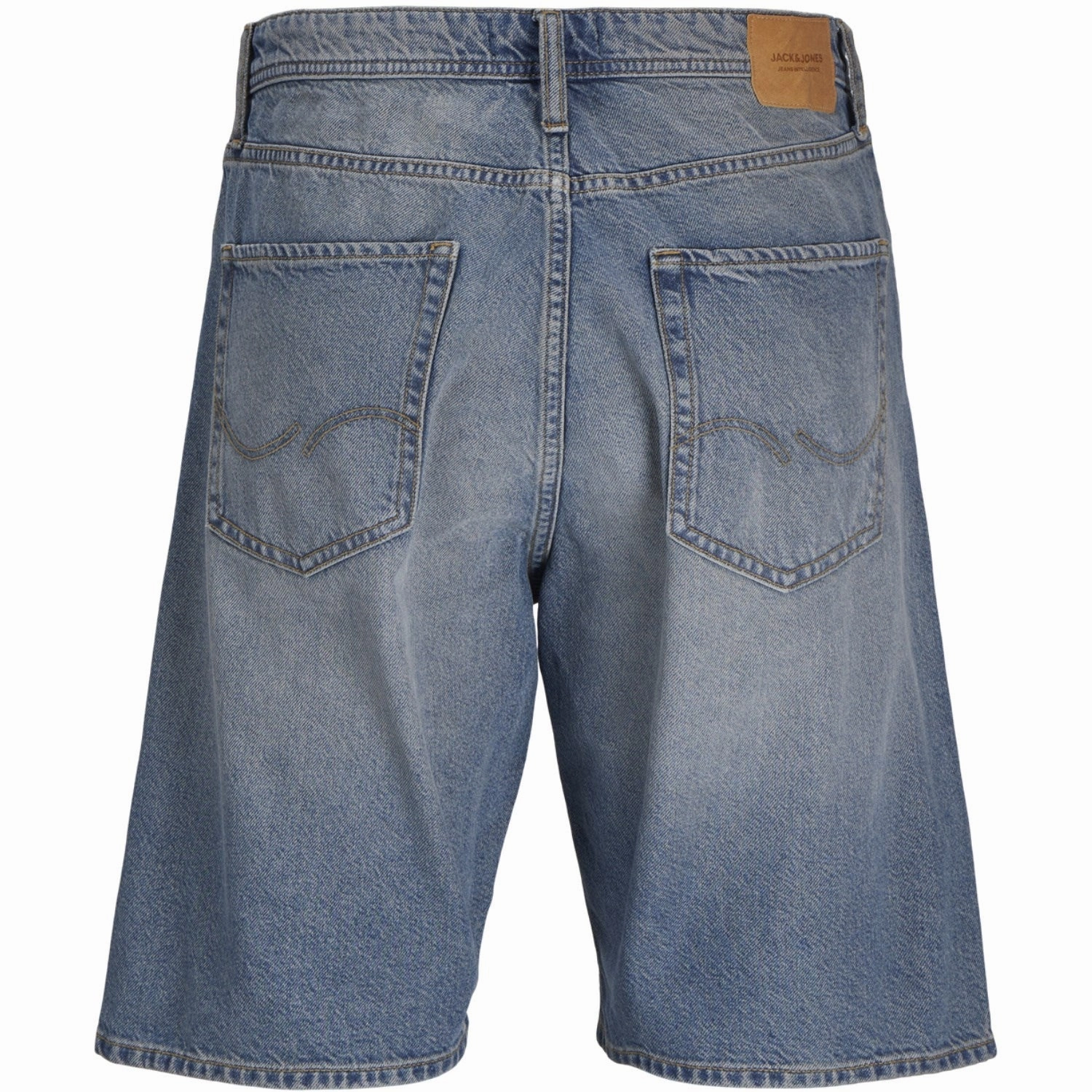 Jack & Jones Junior Blue Denim Alex Original Shorts Sq 171 High Durability Weave