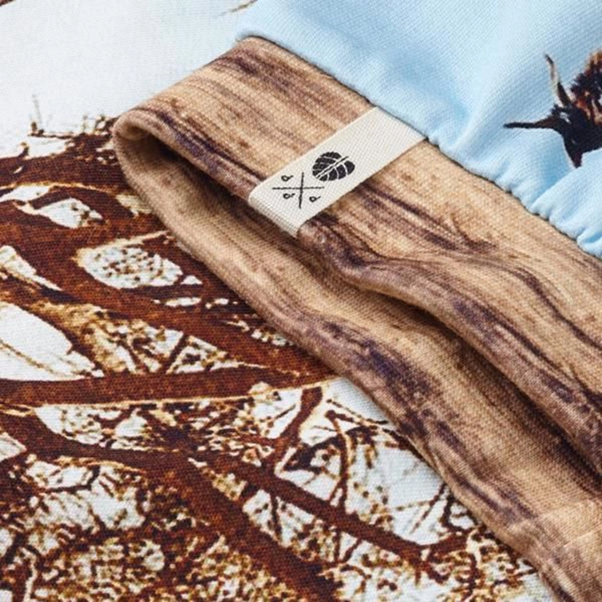 Popupshop Goat Tree Baggy Shorts belt Style Choice