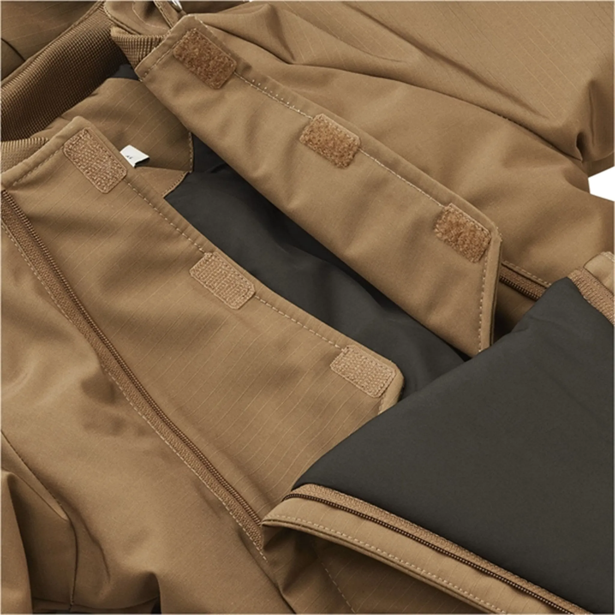 Liewood Lin Baby Snowsuit Pecan Tonal-Panel Effortless Street Style