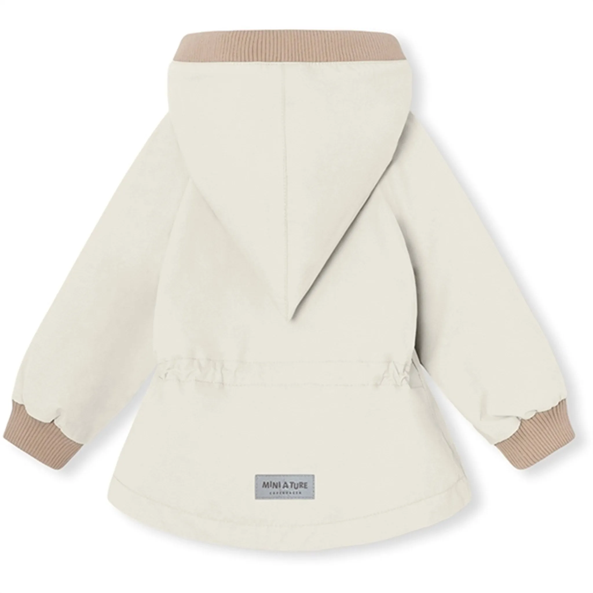 Wind Lock Reflective Trim MINI A TURE WAI Spring Jacket w/Fleece Lining White Swan