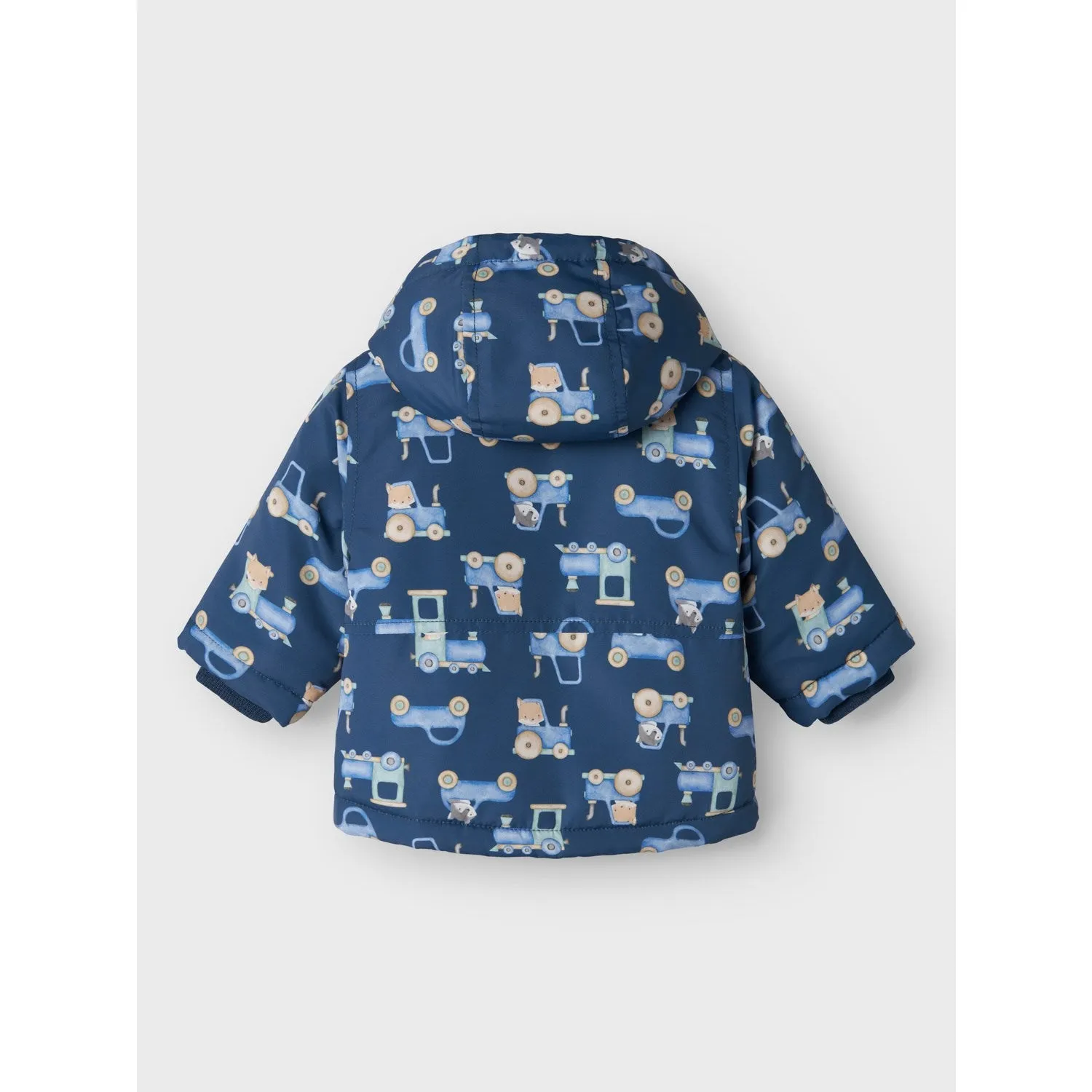 Badge Name It Dark Denim Train Max Jacket AOP