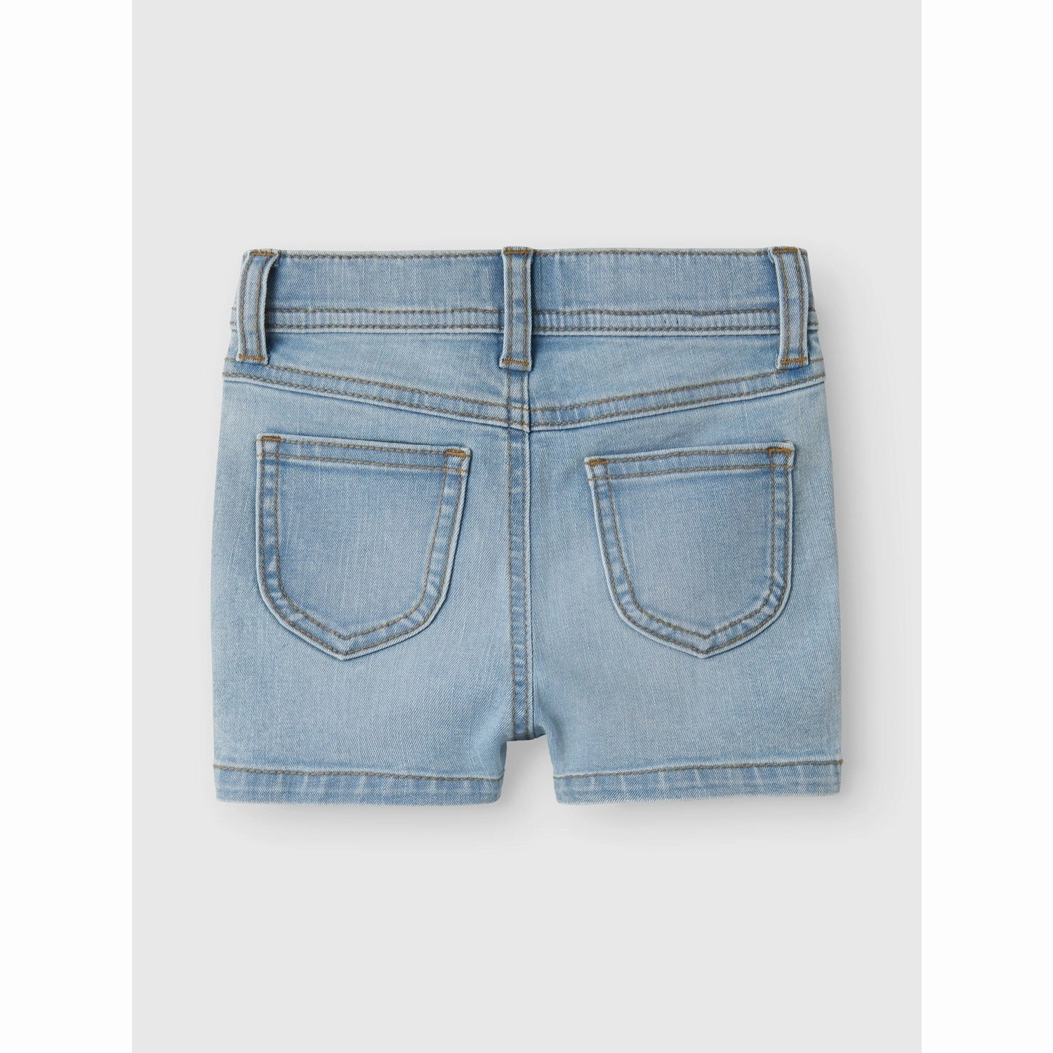 Name It Light Blue Denim Nmfsalli Slim Dnm Shorts 3398-Ic Tb ZipperedSecurity