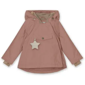 Beach Holiday MINI A TURE Wang Fleece Winter Jacket Wood Rose