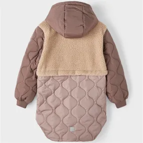 Cruise-Wear Skin-friendly Name it Peppercorn Mika Teddy Jacket