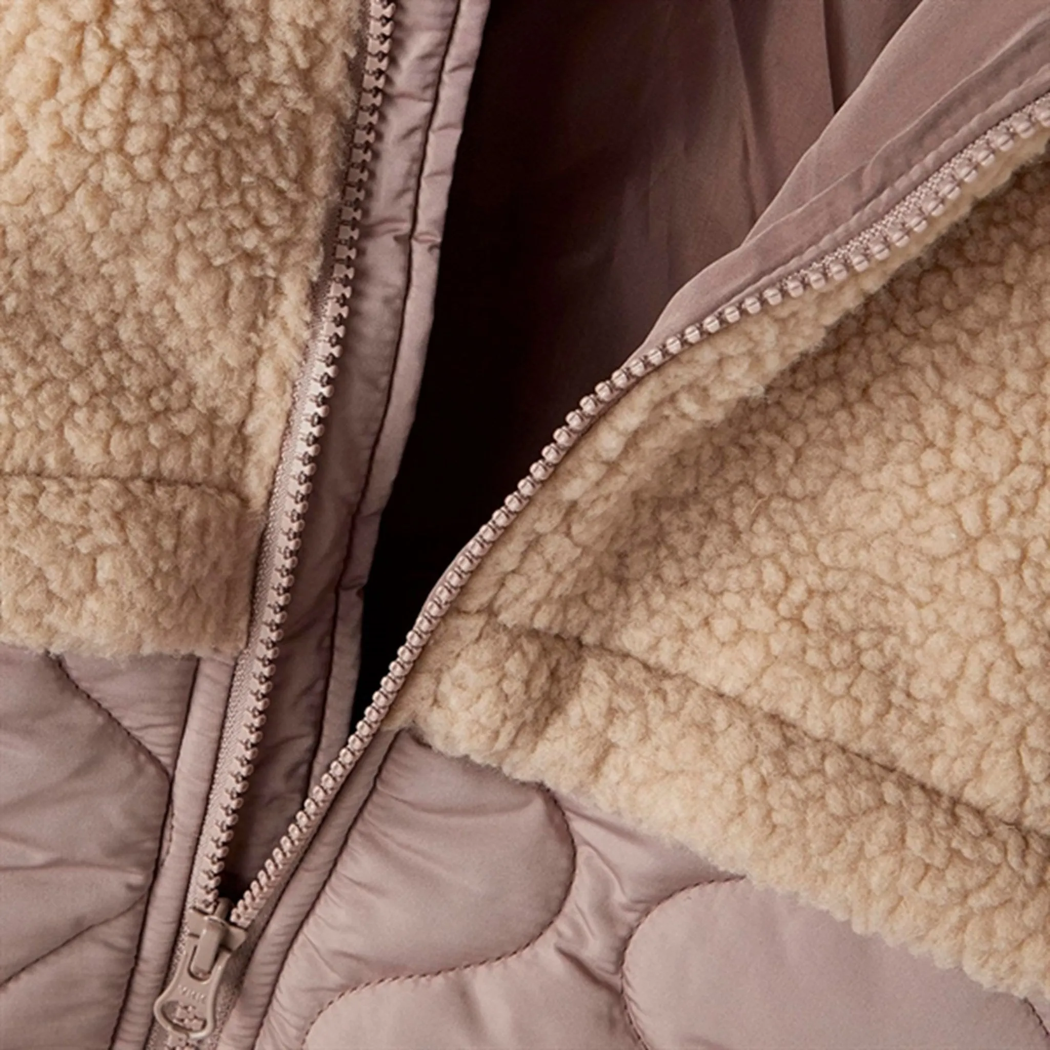 Name it Peppercorn Mika Teddy Jacket Tie-Front Fashion-Forward