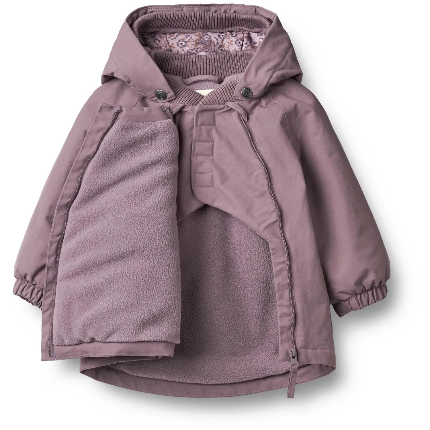 Perforated Details Labor Wheat Dry Lilac Jacket Sascha Tech