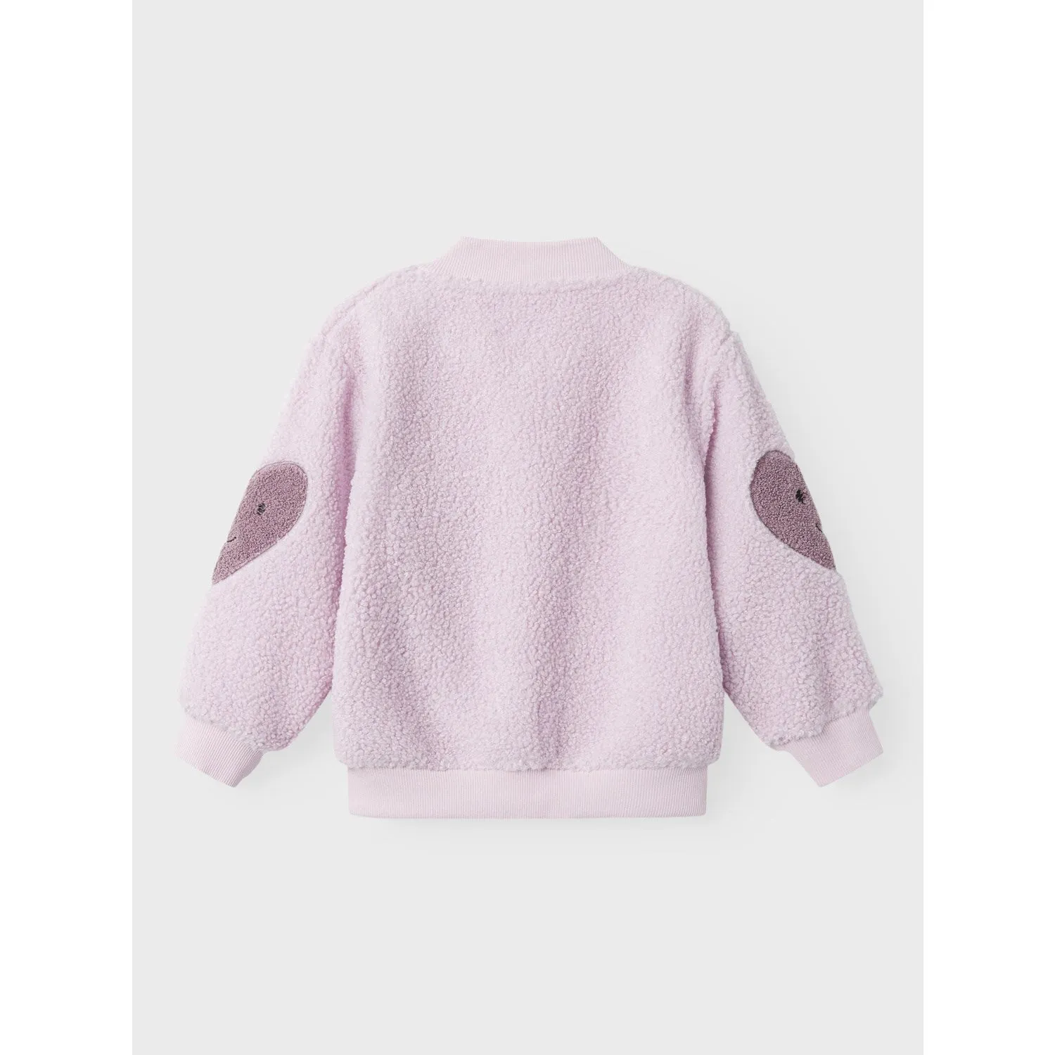 Knee Length Name It Winsome Orchid Sandy Regular Teddy Cardigan