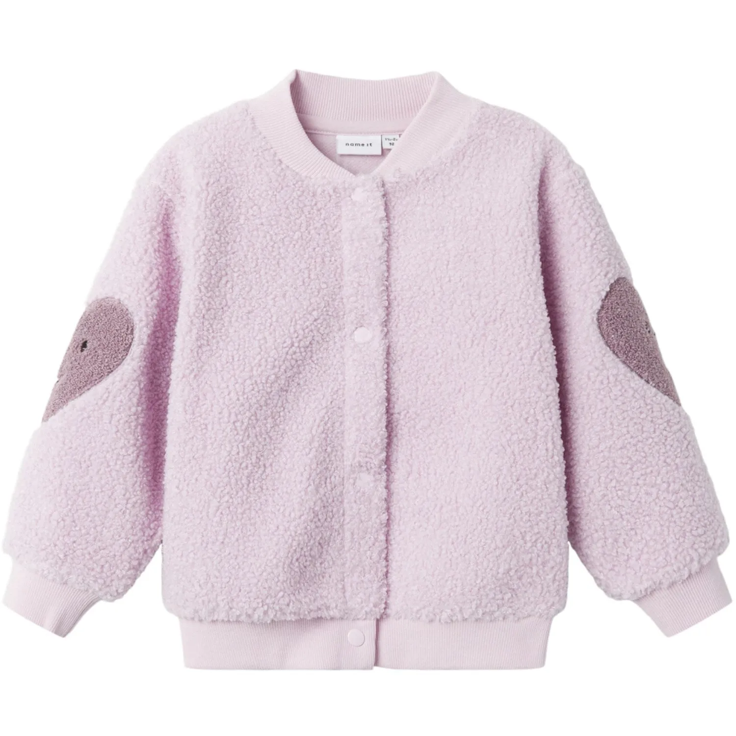 Daily Comfort Magnetic Closure Name It Winsome Orchid Sandy Regular Teddy Cardigan