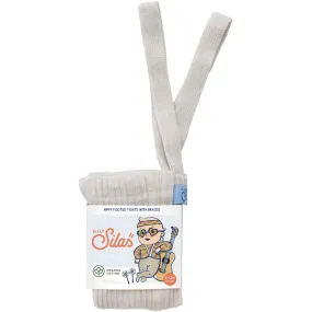 Silly Silas Cream Blend Hippy Footed Tights Beach Style