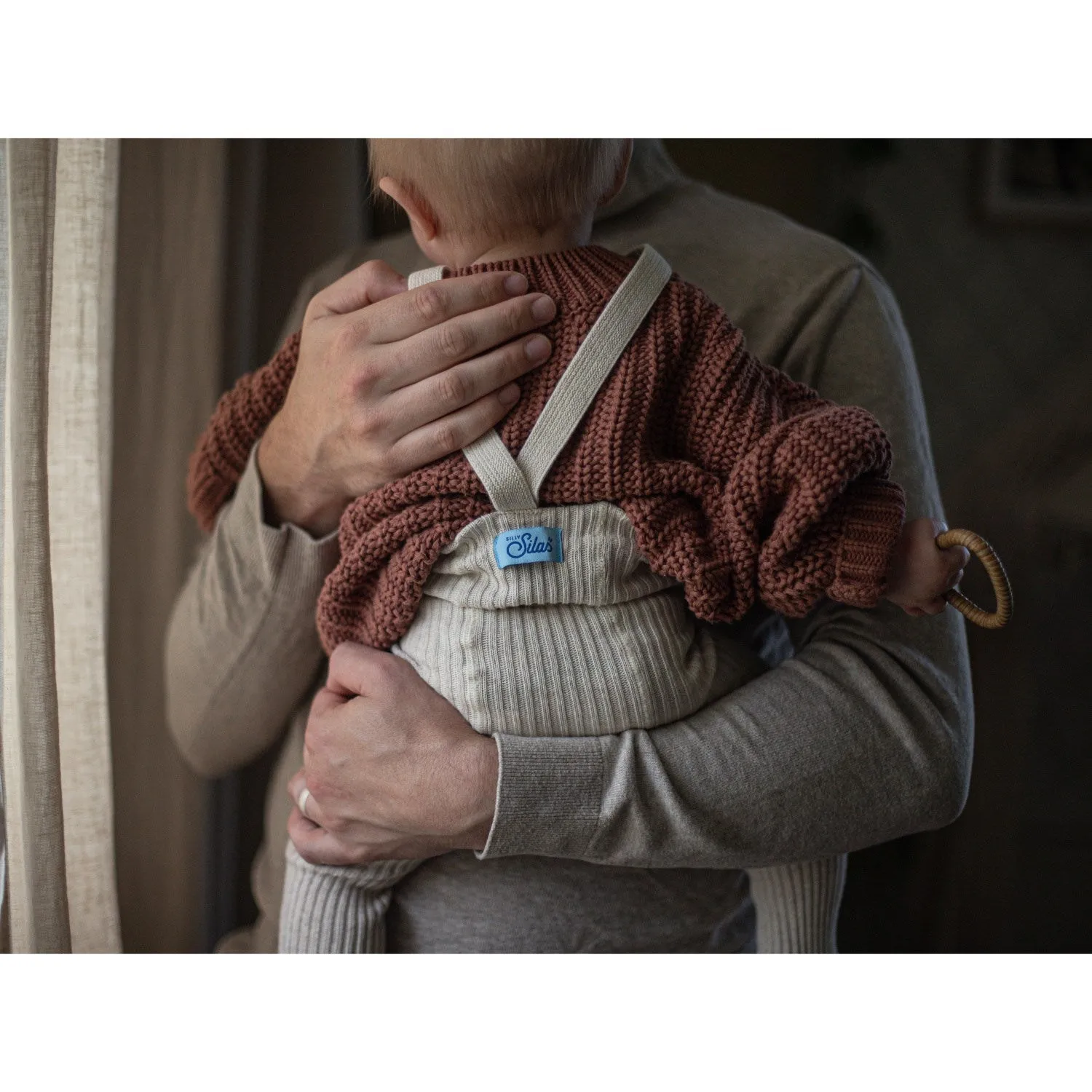 Flattering Look Silly Silas Cream Blend Hippy Footed Tights