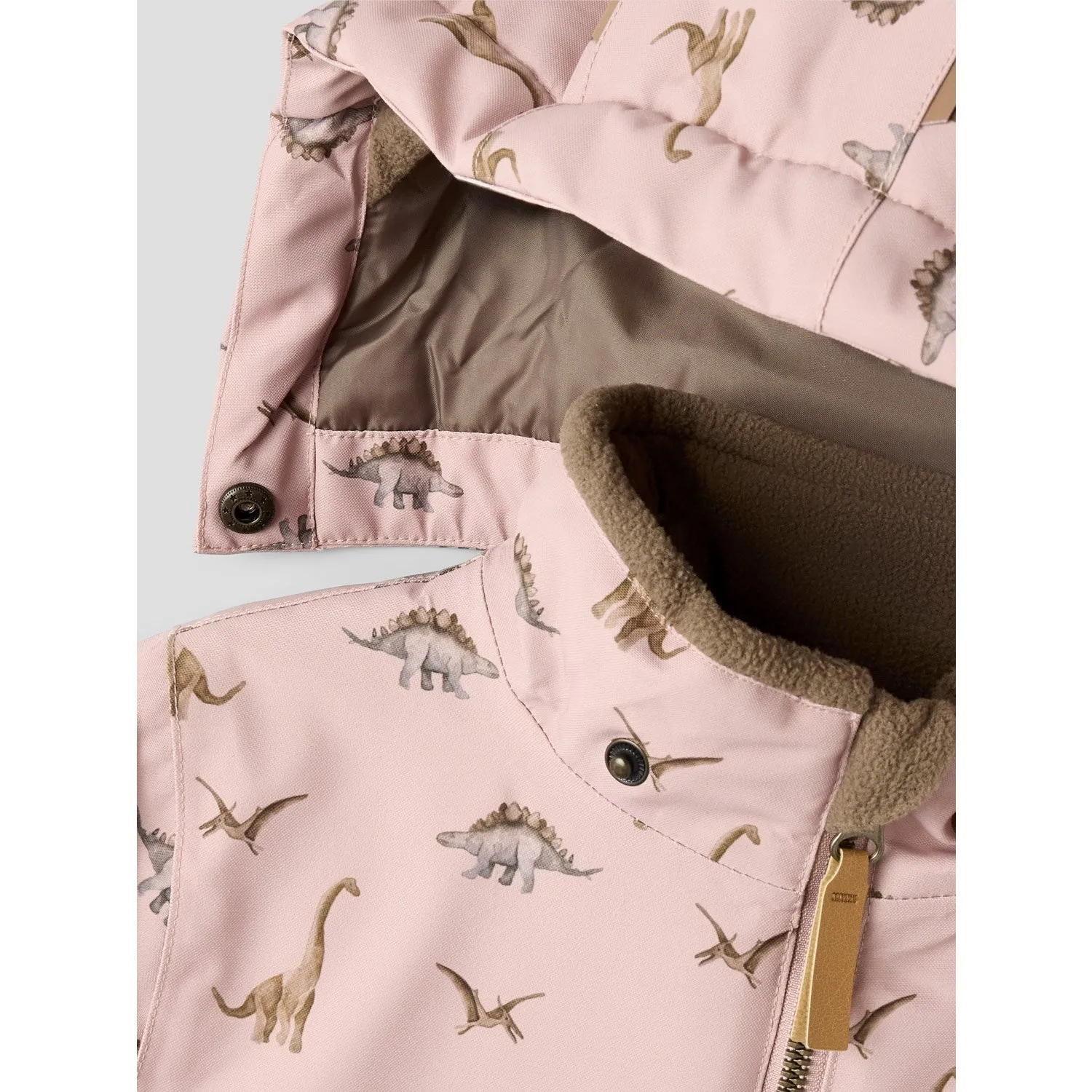 Hidden-Pocket Adjustable-Length Lil'Atelier Misty Rose Dino Nmnlasnow10 Suit Aop 1Fo Lil