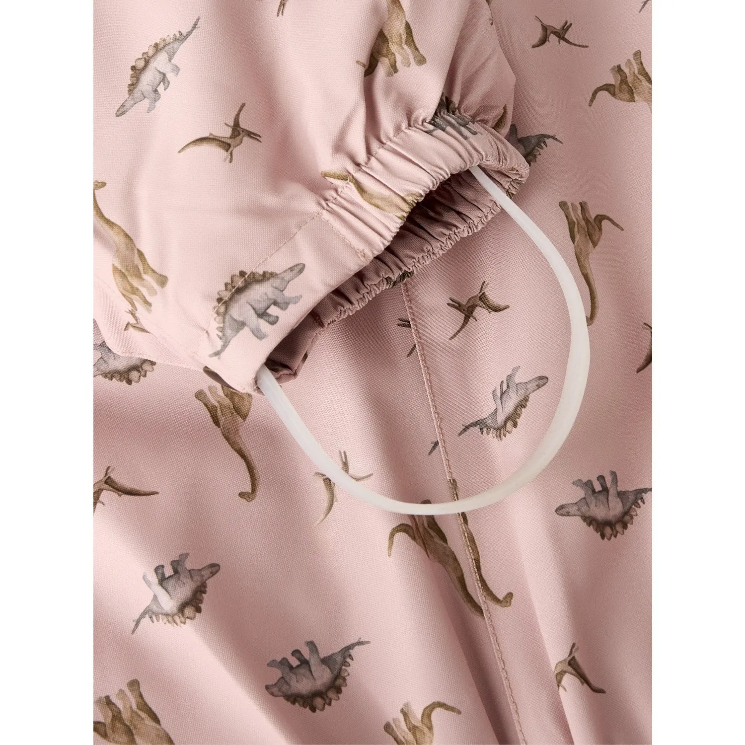 Lil'Atelier Misty Rose Dino Nmnlasnow10 Suit Aop 1Fo Lil Decorative-Design Asymmetric-Hem