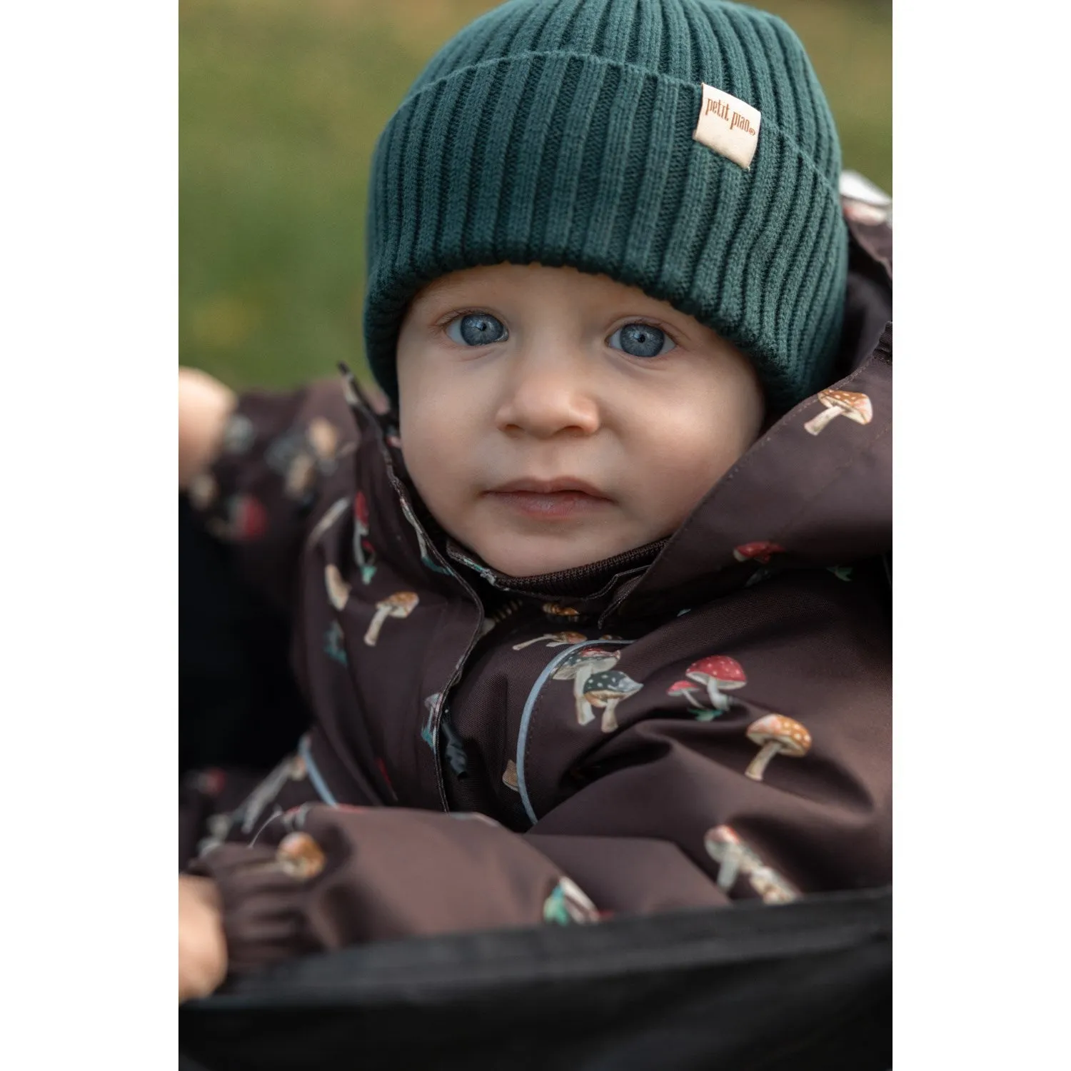 Petit Piao Fungi AOP PPDard Snowsuit Limited-Edition Everyday-Use