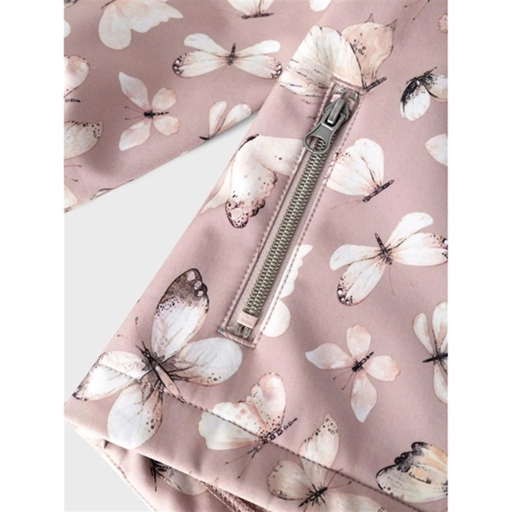 Name it Deauville Mauve Alfa08 Softshell Long Jacket Fly Insulated Wear