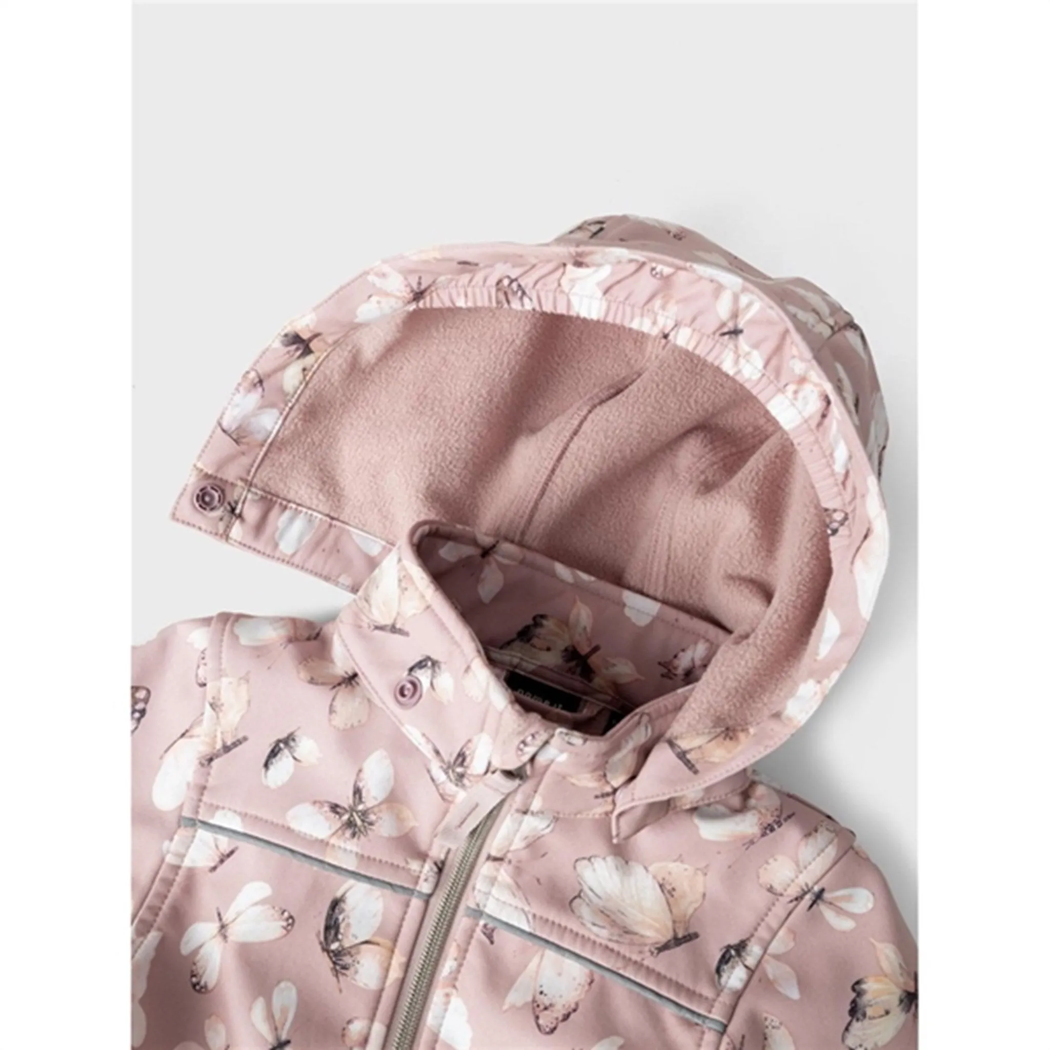 Name it Deauville Mauve Alfa08 Softshell Long Jacket Fly Appointment