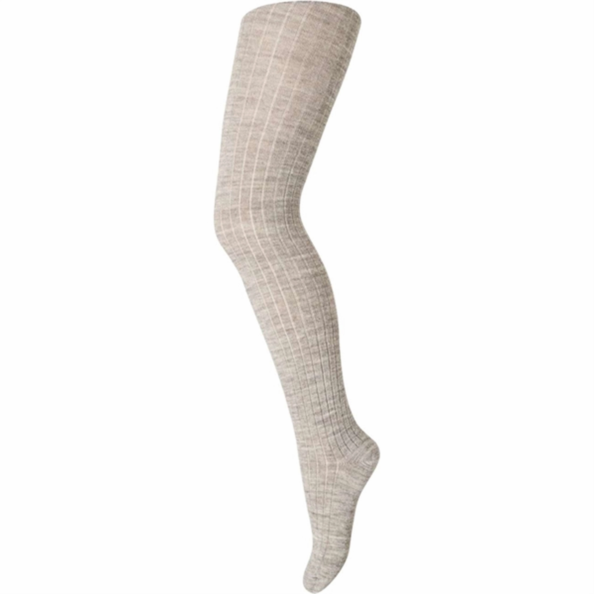 Active Design MP 128 Wool Rib Tights 202 Light Brown Melange