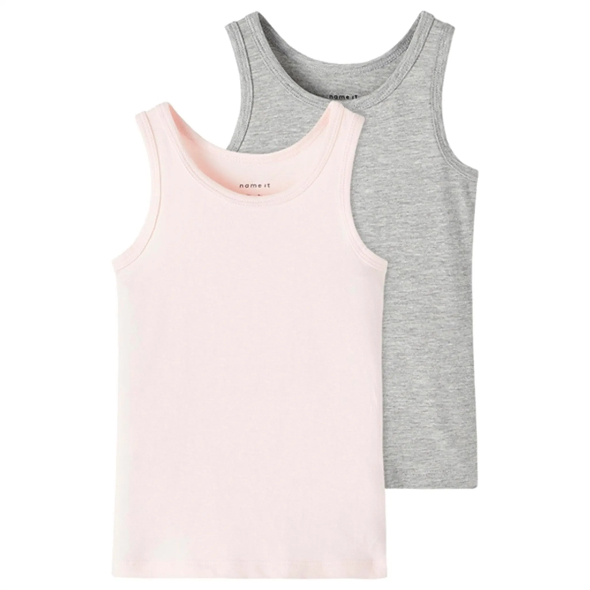 Industrial Strength Stitching Name it Barely Pink 2-Pack Tank Top Noos