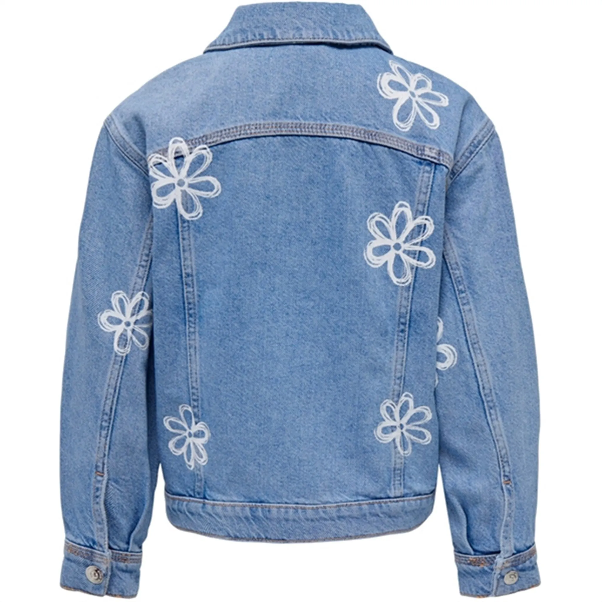 kids only Medium Blue Denim Annalisa Denim Jacket DualZipper