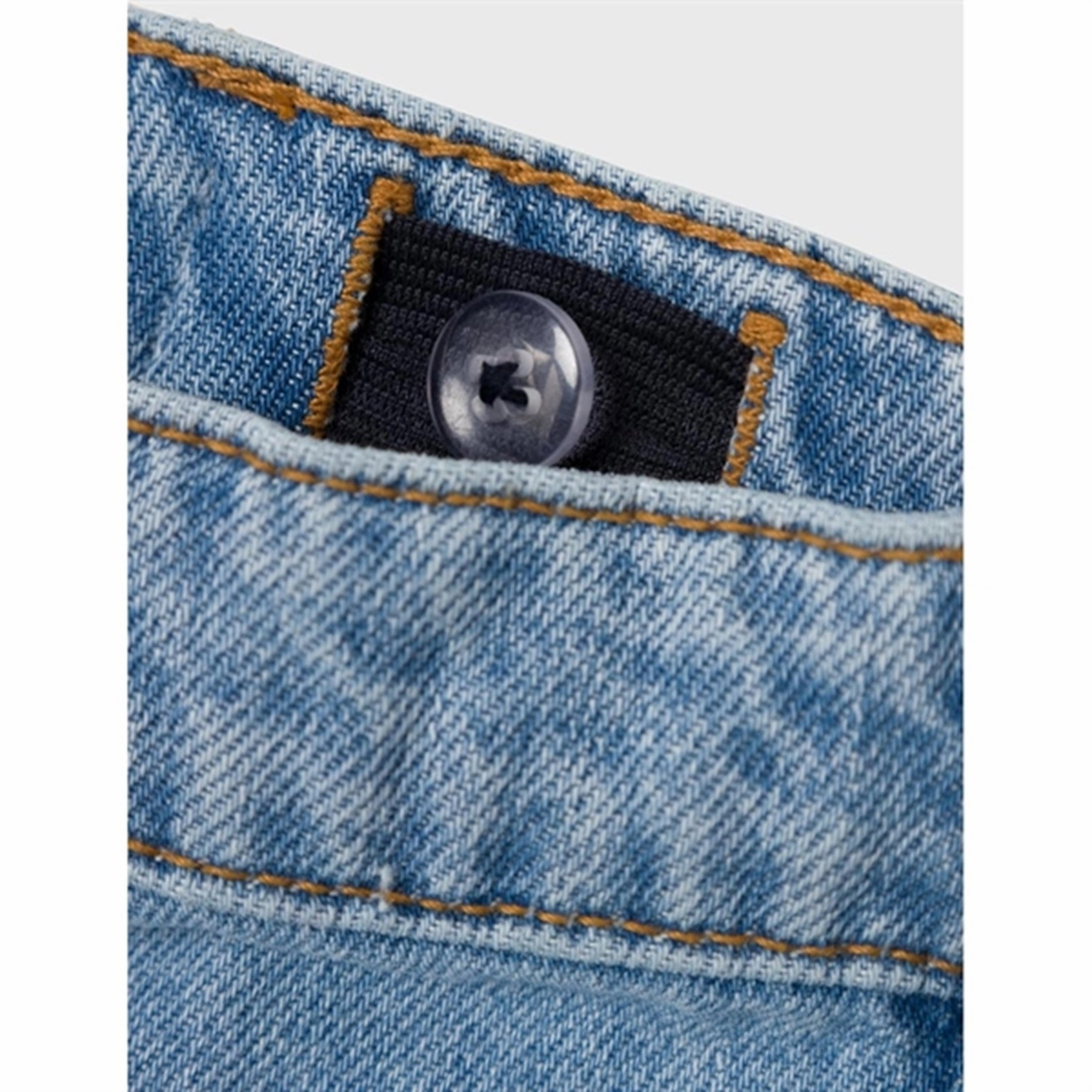 Name it Light Blue Denim Heart Bella Denim Shorts Noos Trend Essential dress shirt