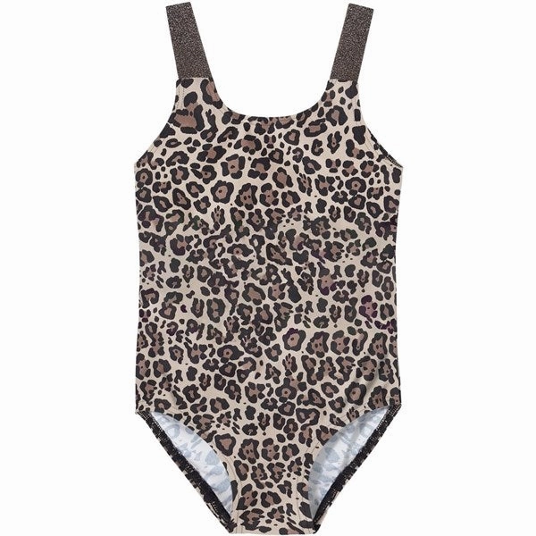 Sweat Resistant Material Name it Brown Lentil Zeria Swimsuit