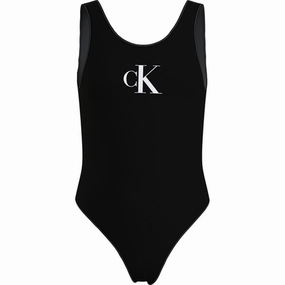 Calvin Klein Swimsuit Pvh Black Tropical-Vibes Sporty Appeal