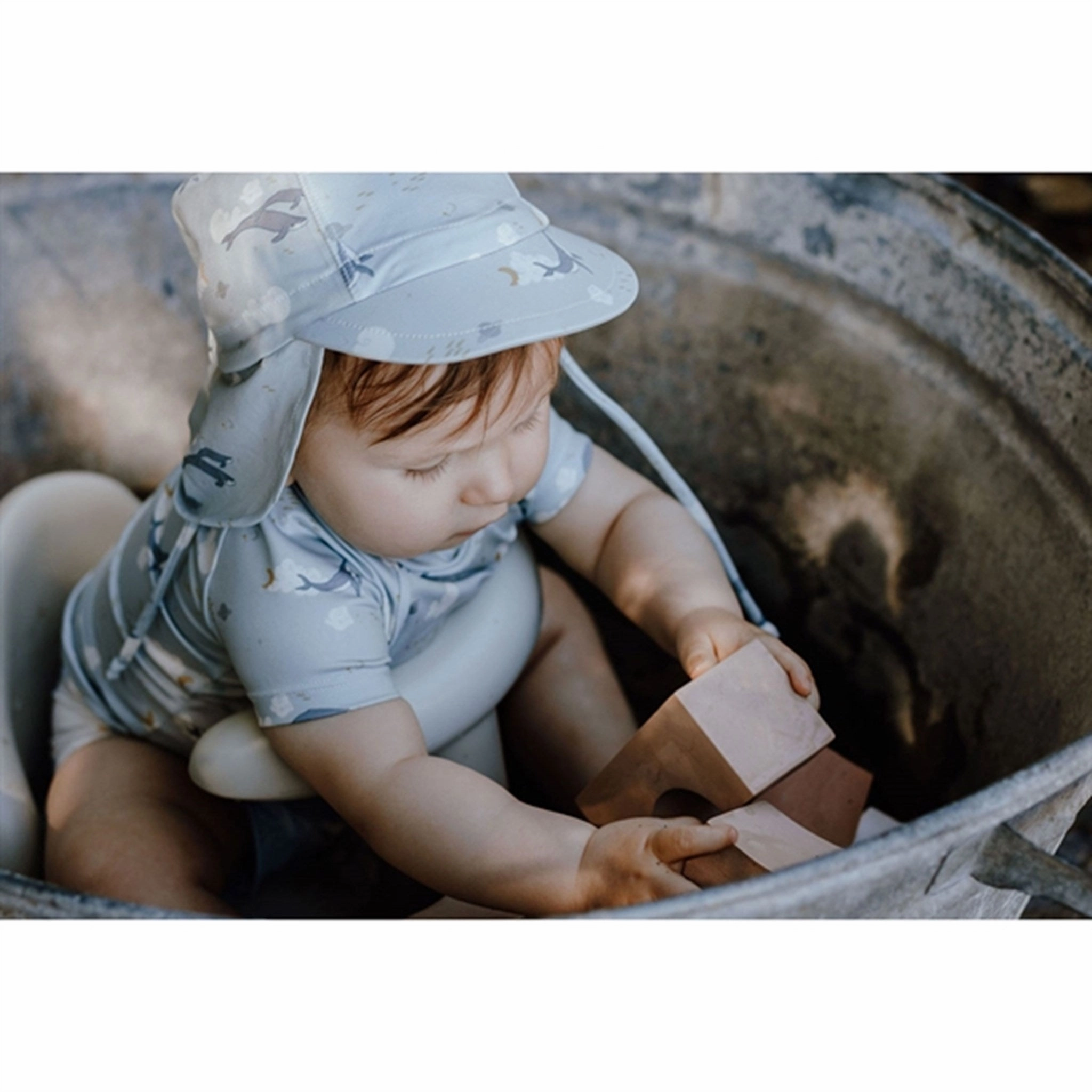 That's Mine Cete Sky Sami UV50  Swim T-shirt Seam Free Technology Soft-touch