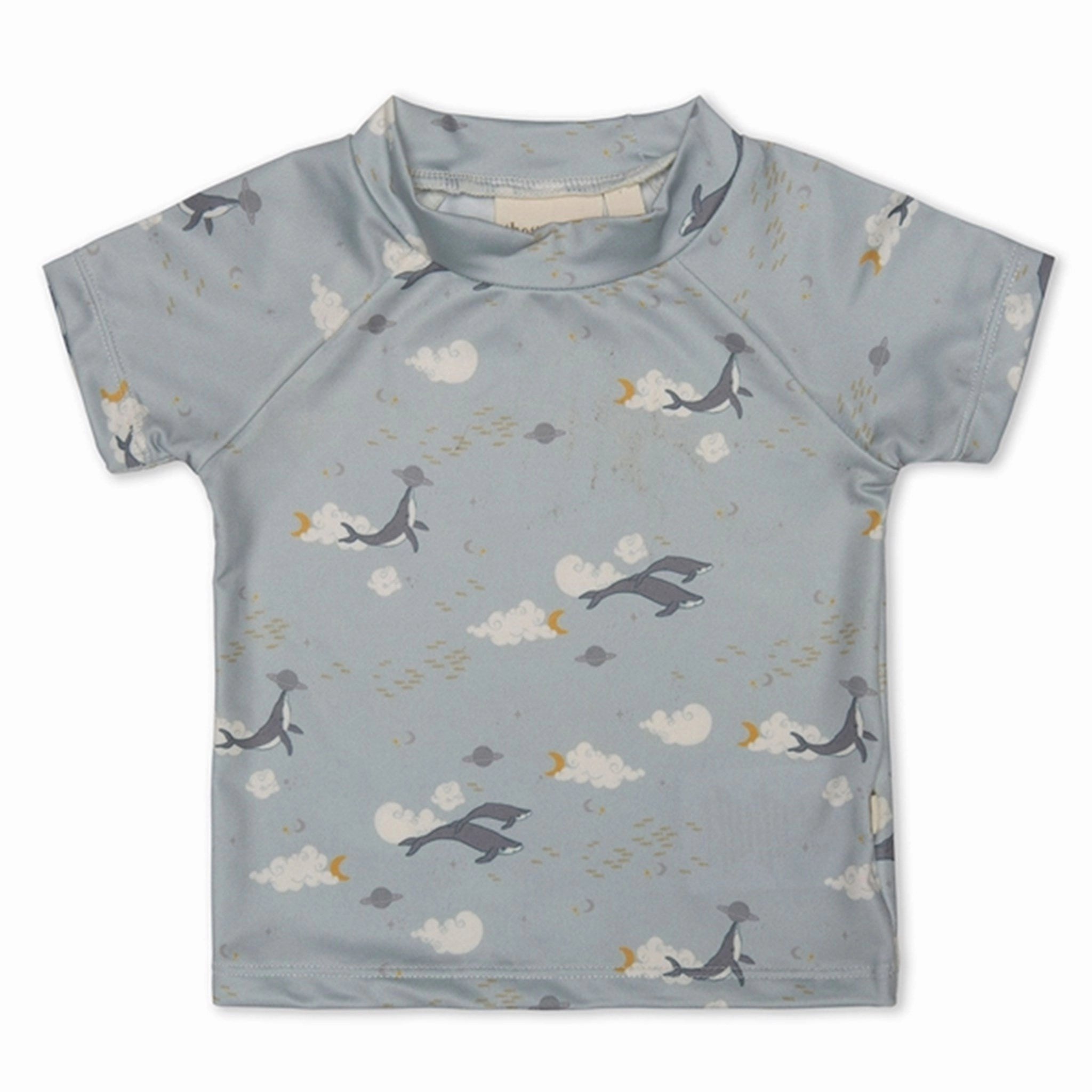 That's Mine Cete Sky Sami UV50  Swim T-shirt Shimmer Effect Unisex-Style