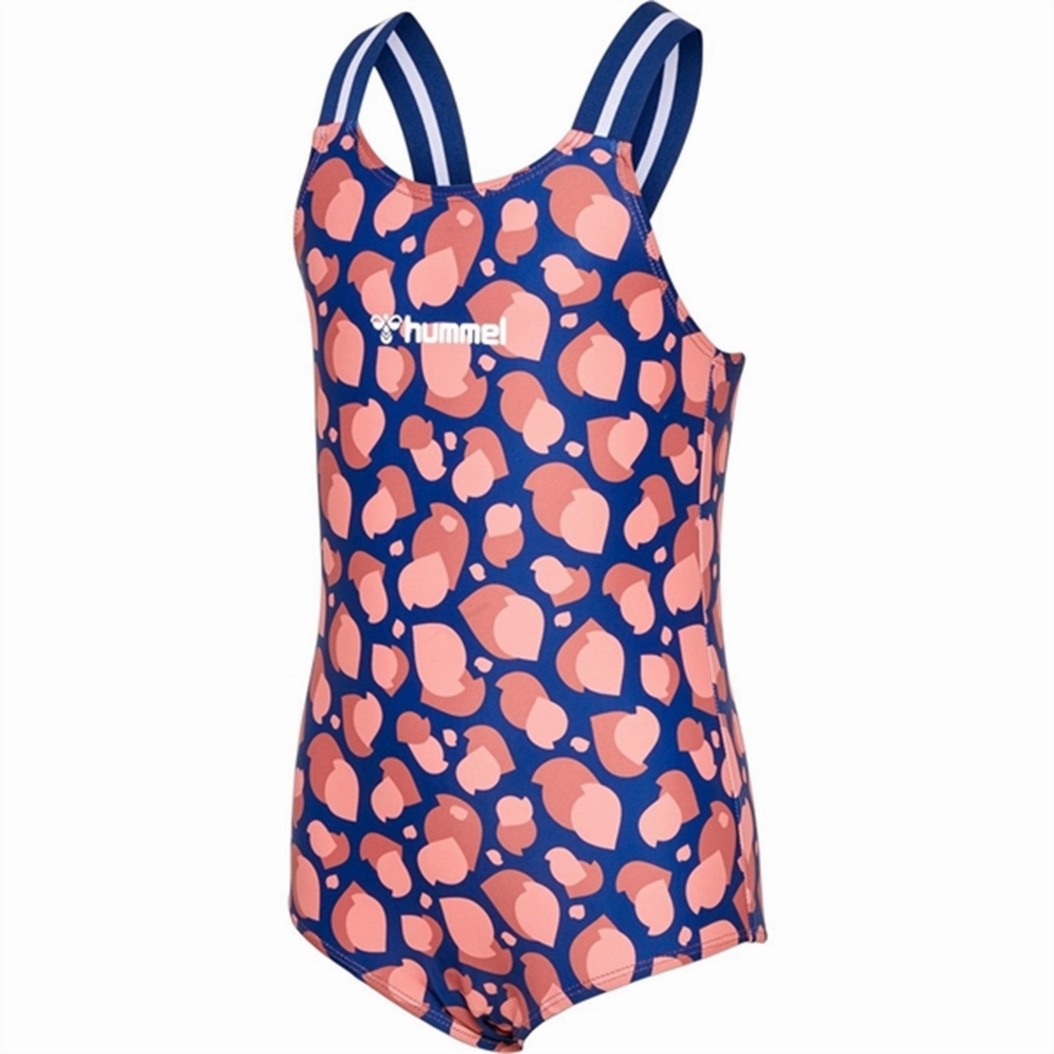 Neutral Buoyancy Fabric Weekend Retreat Hummel Navy Peony Zoey Swimsuit