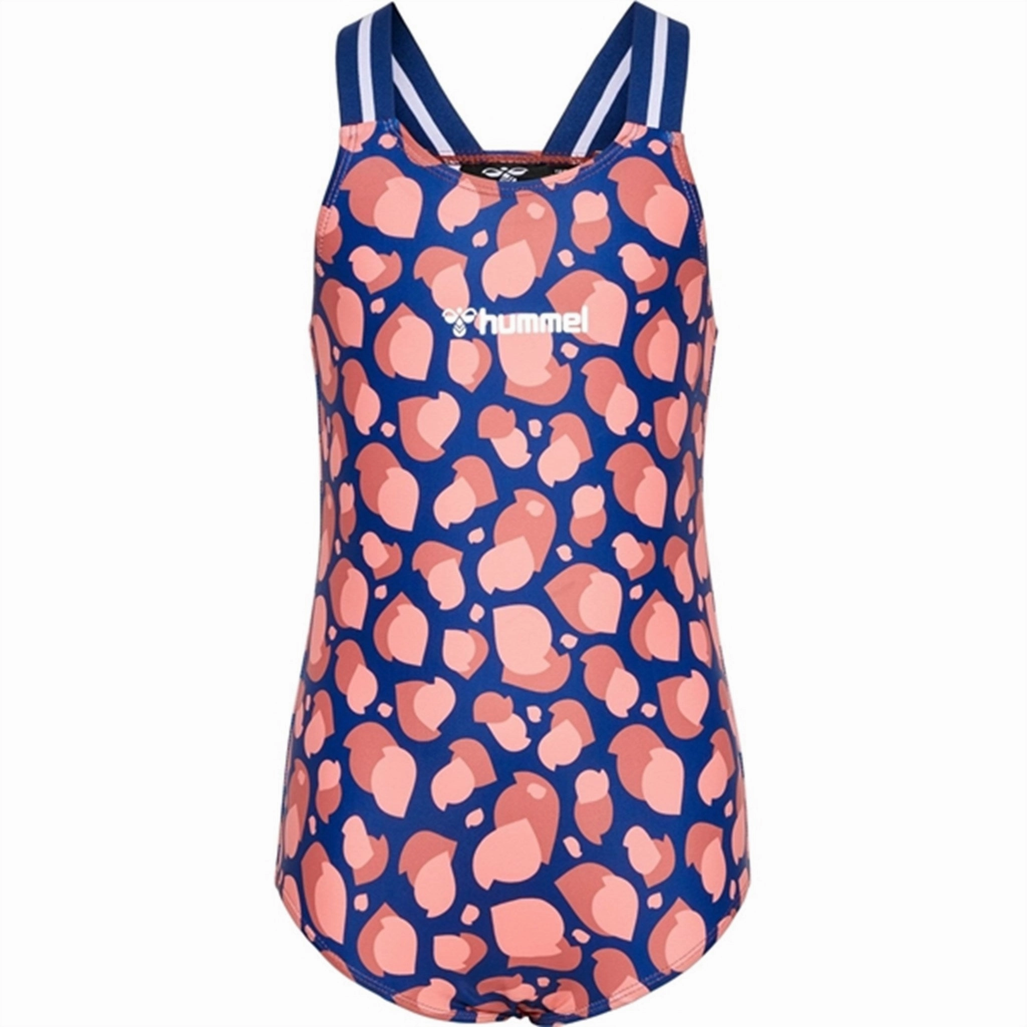 Non Chafing Seams Hummel Navy Peony Zoey Swimsuit