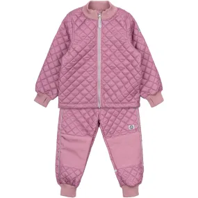 Comfortable travel shirt Mikk-Line Lilas Thermo Set