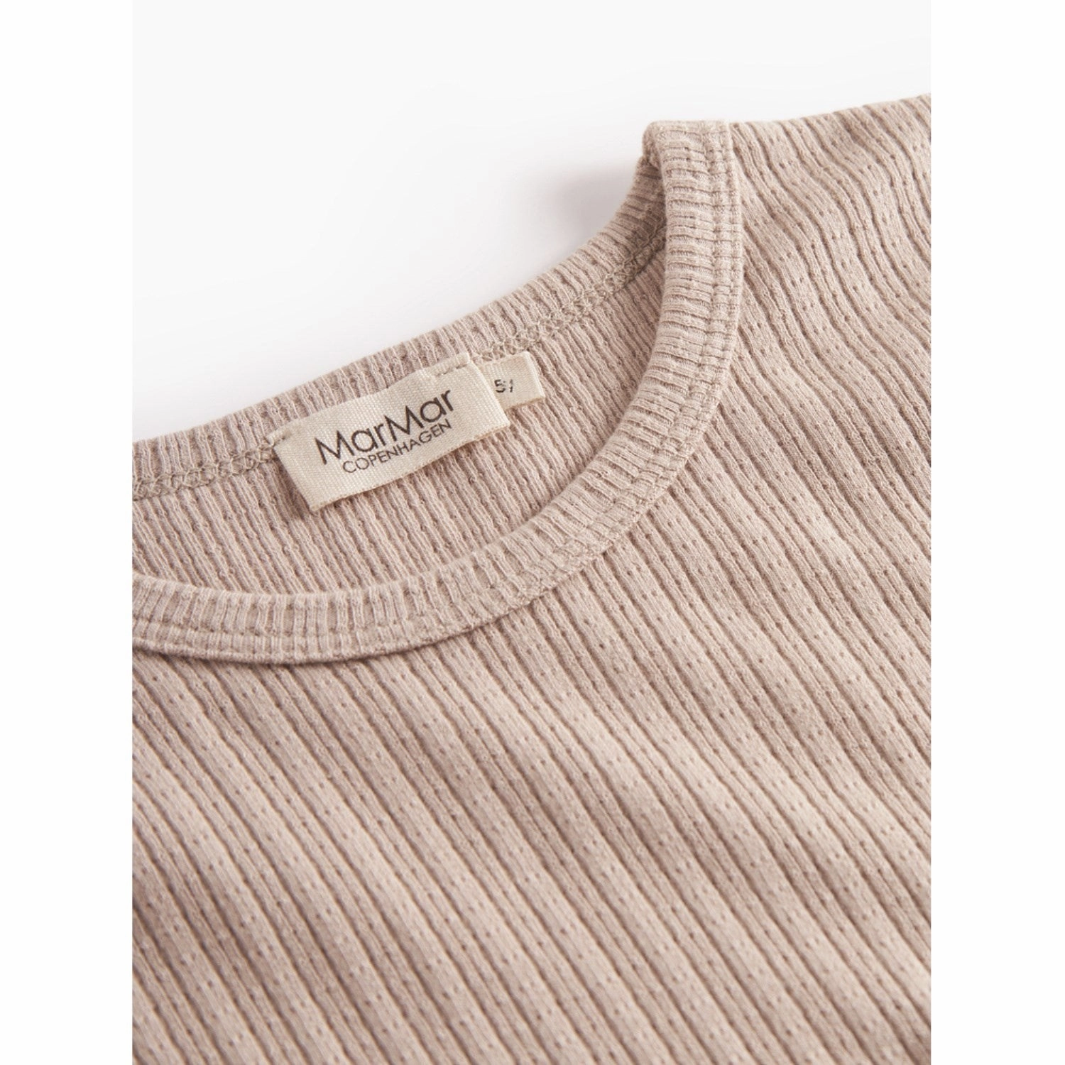 Tag Free Labeling AllDay Comfort MarMar Modal Pointelle Rib Soft Beige Sleepwear