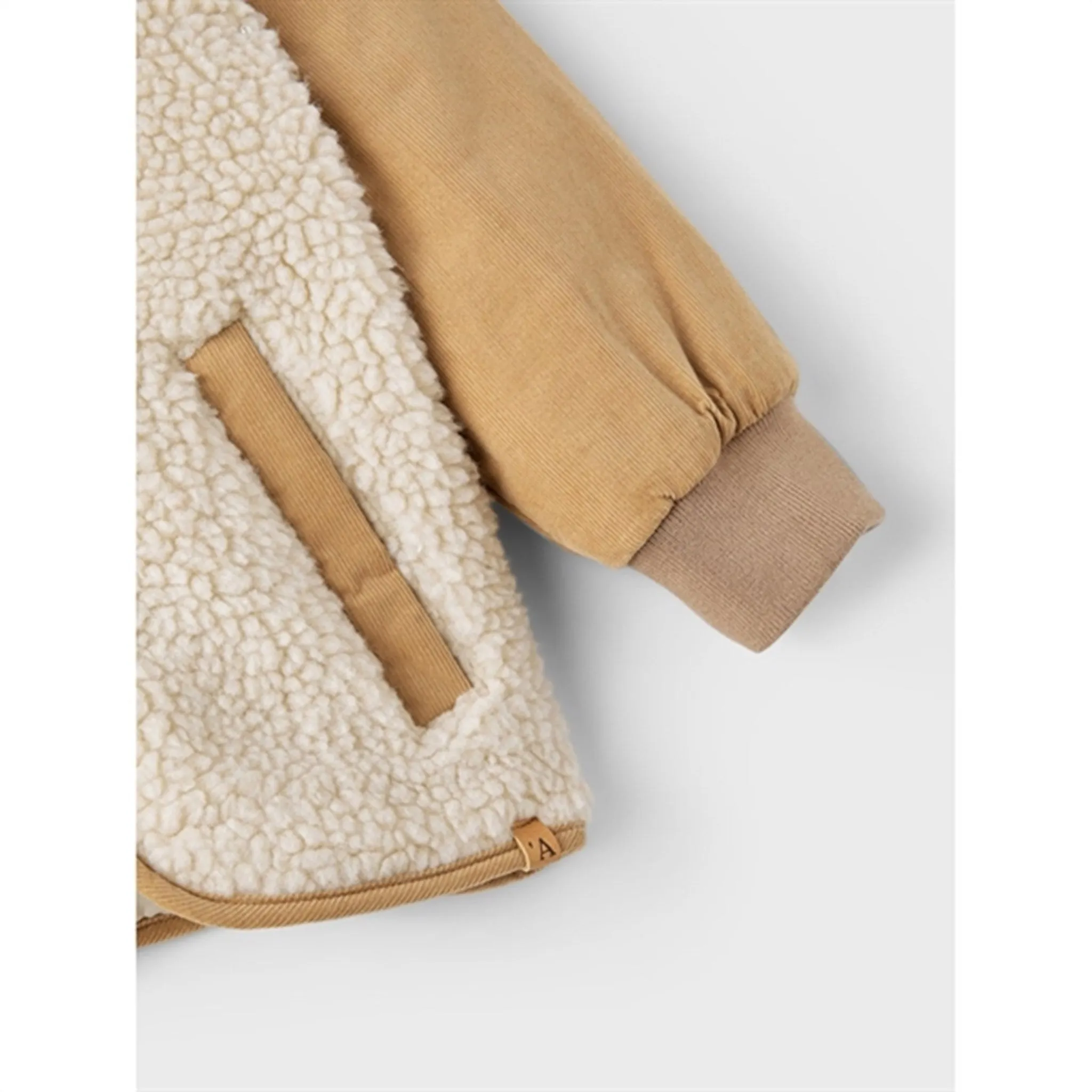 Lil'Atelier Fog Nalo Bomber Sherpa Jacket Compression Storage Sack Core Vent Zones