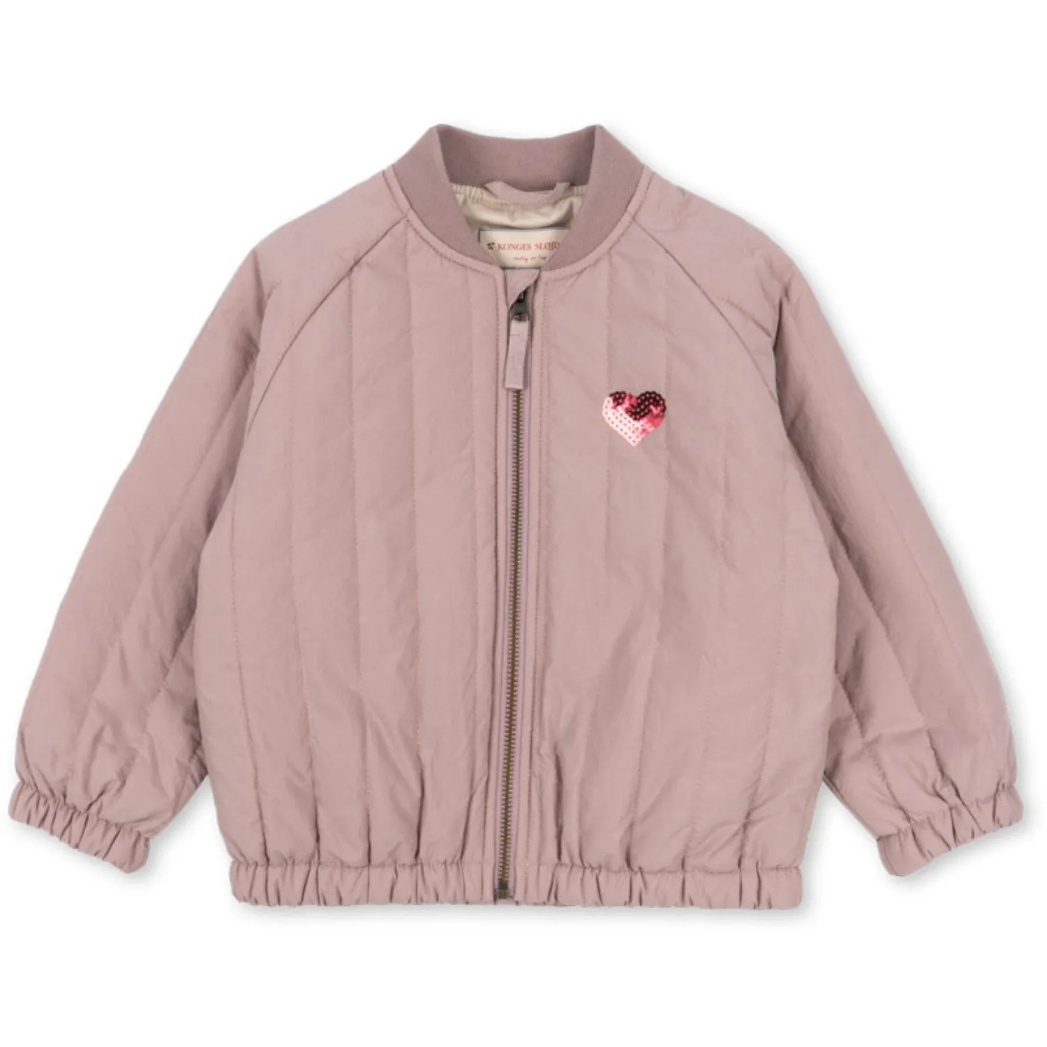 Konges Sl?jd Deauville Mauve Juno Bomber Jacket Sleeveless breathable-mesh
