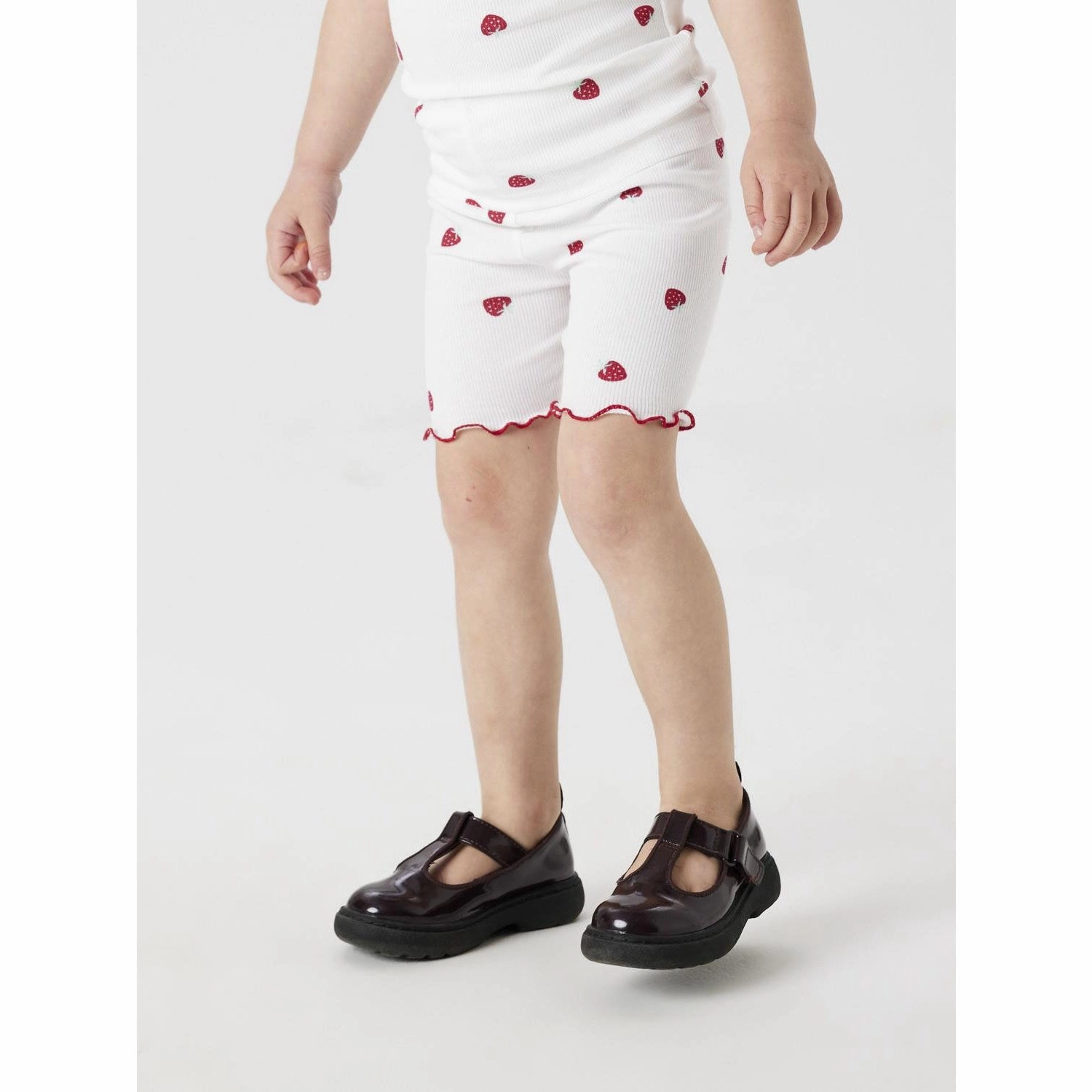 Name It Bright White Jillie Slim Biker Shorts Style Choice Soft Lining