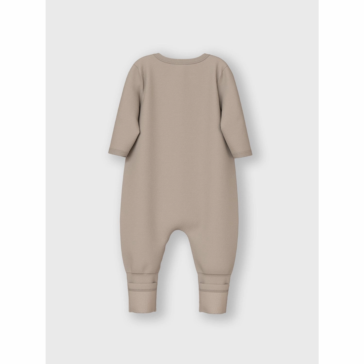 Vivid Neutral Name It Oxford Tan Nightsuit 2-pack Zip Oxford Bear Noos