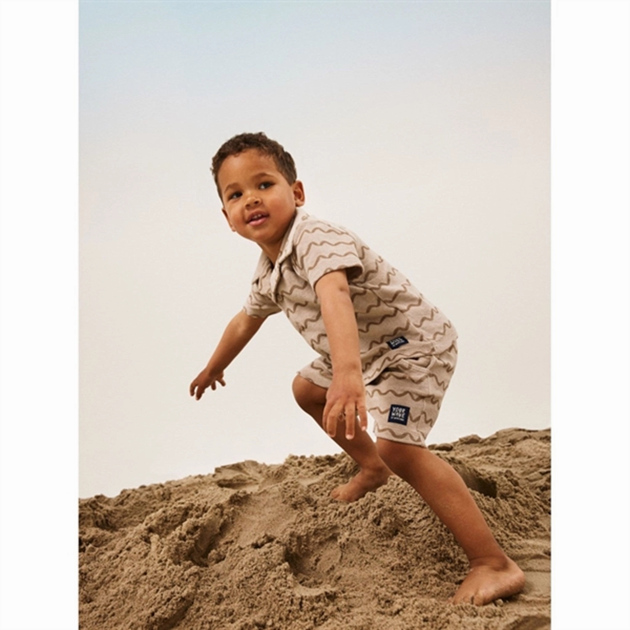 Name it Pure Cashmere Felo Terry Shorts Fun Prints